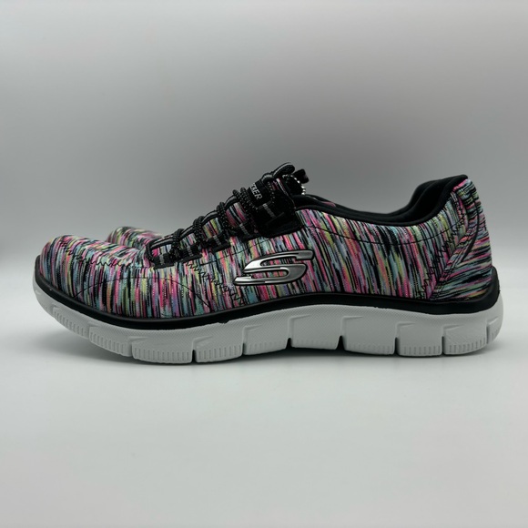 SKECHERS RELAXED FIT AIR-COOLED MEMORY FOAM SLIP ON WOMEN WALKNG COMFY Size 8 - Picture 3 of 12